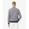 Lacoste Tuta in jacquard con monogramma Paris SH1368 -XH1440 Nero