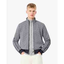 Lacoste Tuta in jacquard con monogramma Paris SH1368 -XH1440 Nero
