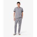Lacoste Tuta in jacquard con monogramma Paris SH1368 -XH1440 Nero