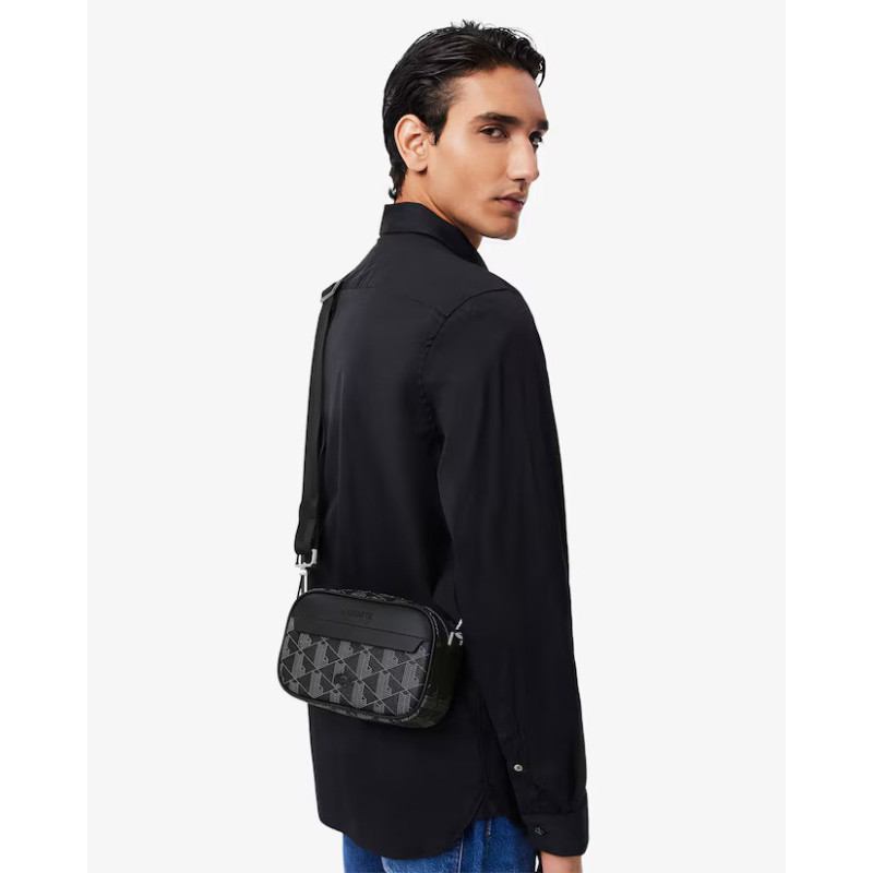 Lacoste Borsa a tracolla piccola The Blend NH3650 Black