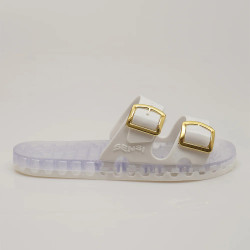 Sensi Ciabatta Donna La Jolla Flamingo  415F1L Bianco