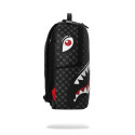 SPRAYGROUND SHARKS IN PARIS WTF BUBBLY BLACK CHECK BACKPACK