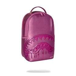 SPRAYGROUND METALLIC PINK METALLIC DRIP BACKPACK B8391