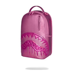 SPRAYGROUND METALLIC PINK METALLIC DRIP BACKPACK B8391