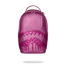 SPRAYGROUND METALLIC PINK METALLIC DRIP BACKPACK B8391