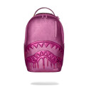 SPRAYGROUND METALLIC PINK METALLIC DRIP BACKPACK B8391