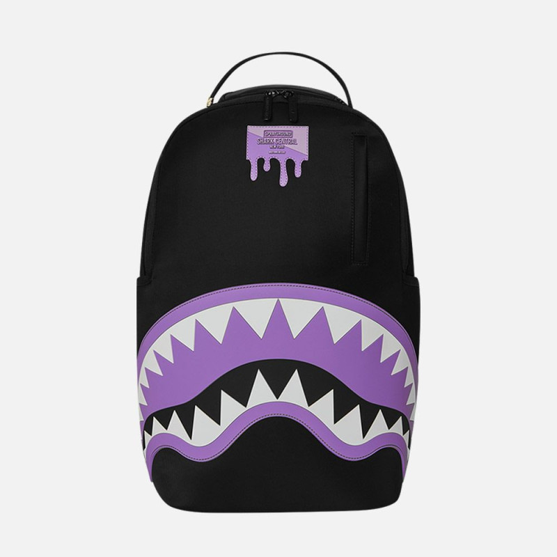 Sprayground zaino shark central light purple