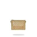 SPRAYGROUND 2 TONE GOLD TRINITY CROSSOVER CLUTCH B9481