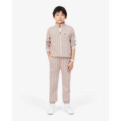 Lacoste Tuta Monogramma Junior Cream- Brown SJ2707