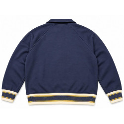 Lacoste Tuta con Stemma Made in France BH8614-XH8615 Blu-Avorio