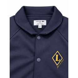Lacoste Tuta con Stemma Made in France BH8614-XH8615 Blu-Avorio