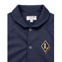 Lacoste Tuta con Stemma Made in France BH8614-XH8615 Blu-Avorio