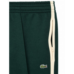 Lacoste Tuta con Stemma Made in France BH8614-XH8615 Verde-Avorio