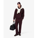 Lacoste Felpa con cappuccio in tessuto felpato SH8863 Bordeaux