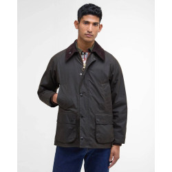 Barbour Giacca Uomo cerata corta Bedale Verde