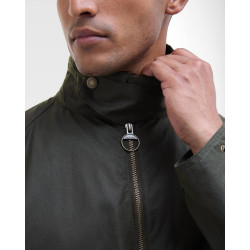 Barbour Giacca Uomo cerata corta Bedale Verde
