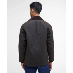 Barbour Giacca Uomo cerata corta Bedale Verde