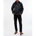 Barbour Giacca Uomo cerata Corta Bedale Blu
