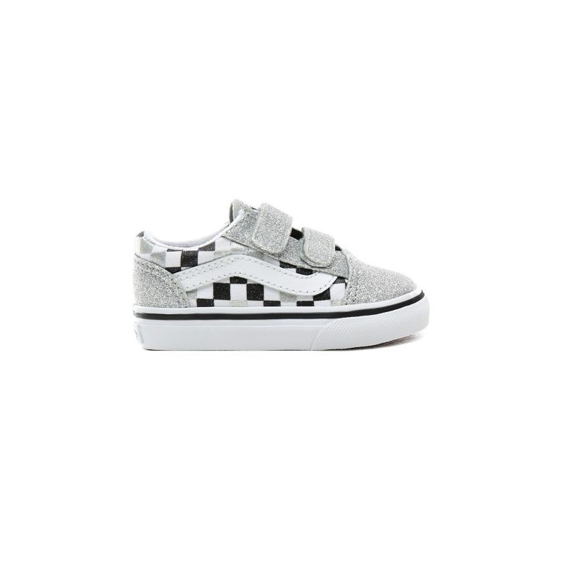 VANS CHECKERBOARD OLD SKOOL V CON GLITTER