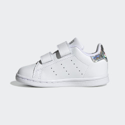ADIDAS  STAN SMITH BABY EE8485 BIANCO GLITTER