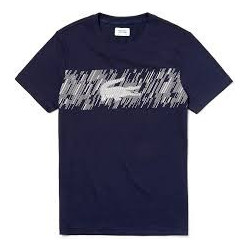 LACOSTE T-shirt  uomo BLU  Lacoste SPORT TH3496