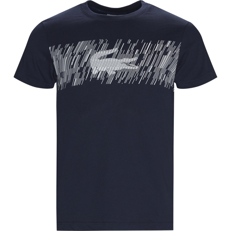 LACOSTE T-shirt  uomo BLU  Lacoste SPORT TH3496