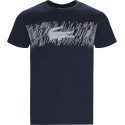LACOSTE T-shirt  uomo BLU  Lacoste SPORT TH3496