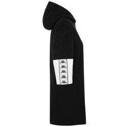 Kappa Felpa Donna Nera 222 Banda DINOA  3116PKW -Black