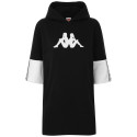 Kappa Felpa Donna Nera 222 Banda DINOA  3116PKW -Black