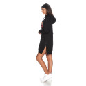 MOSCHINO MAXI FELPA A1724  NERO