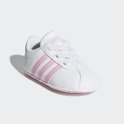 ADIDAS SCARPE BABY VL COURT 2.0 White / True Pink