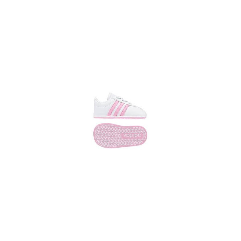 ADIDAS SCARPE BABY VL COURT 2.0 White / True Pink