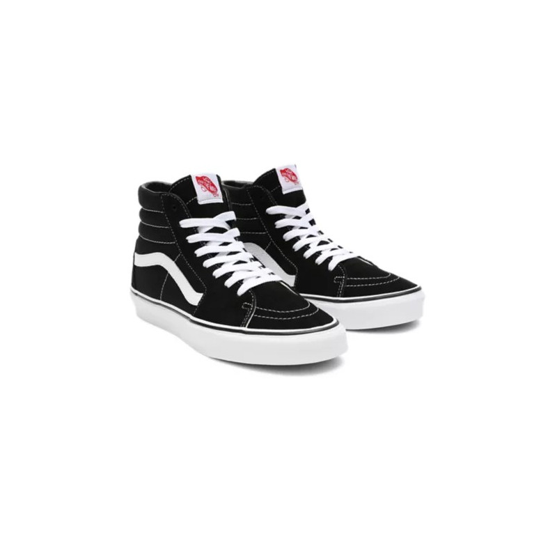 VANS SK8-HI SHOES NERO/BIANCO