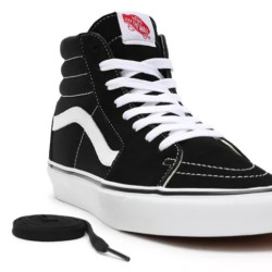 VANS SK8-HI SHOES NERO/BIANCO