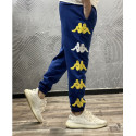 KAPPA PANTA AUTHENTIC SAND CRUMB  304S4R0 - Blue Md-Yellow-White