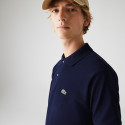 Polo Lacoste L.12.12 di taglio classico in petit piqué Blu