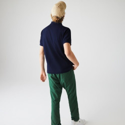 Polo Lacoste L.12.12 di taglio classico in petit piqué Blu
