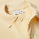 Lacoste Polo  in petit piqué chiné L1264 Giallo Amamelide