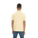 Lacoste Polo  in petit piqué chiné L1264 Giallo Amamelide
