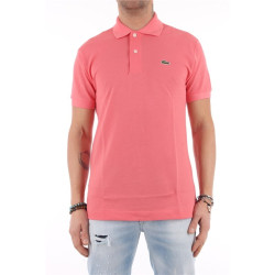 Lacoste Polo L.12.12 di taglio classico in petit piqué Rosa