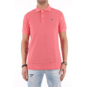 Lacoste Polo L.12.12 di taglio classico in petit piqué Rosa
