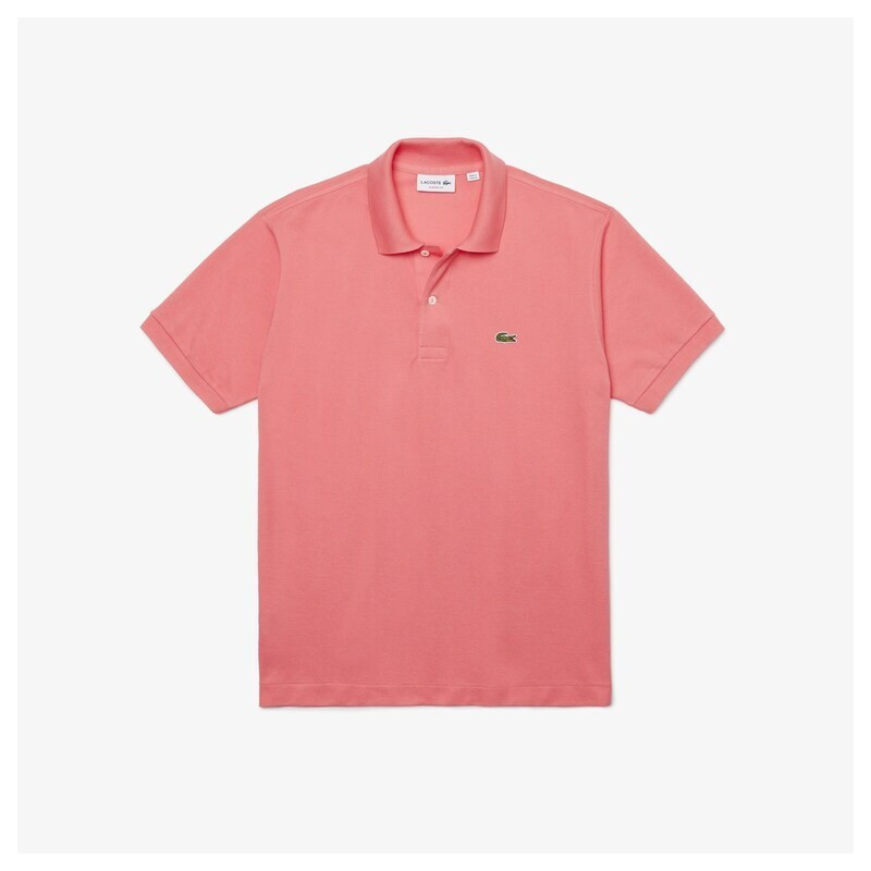 Lacoste Polo L.12.12 di taglio classico in petit piqué Rosa
