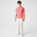 Lacoste Polo L.12.12 di taglio classico in petit piqué Rosa