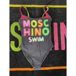Moschino Costume Intero Donna A8113 Nero/Fluo