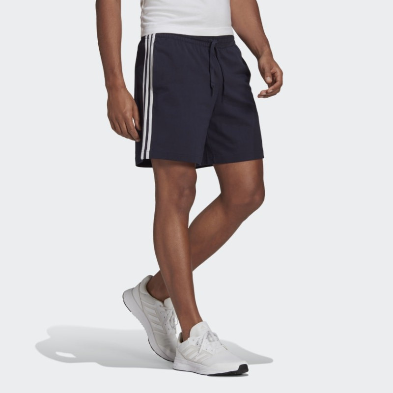 ADIDAS SHORT AEROREADY ESSENTIALS 3-STRIPES GK9989 BLU