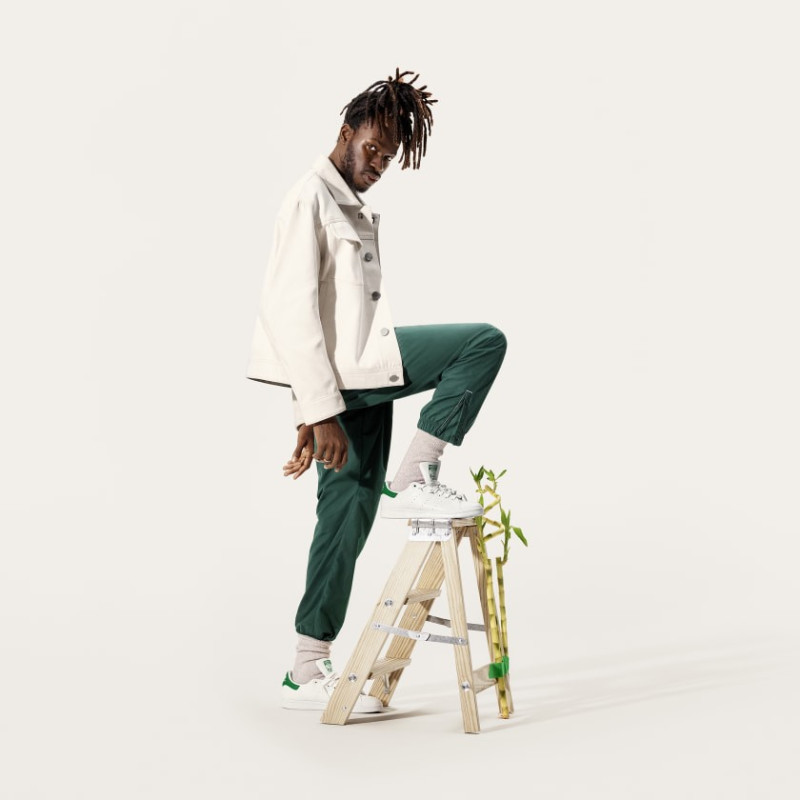 ADIDAS SCARPE STAN SMITH FY5522 Cloud White/Collegiate Green/ White