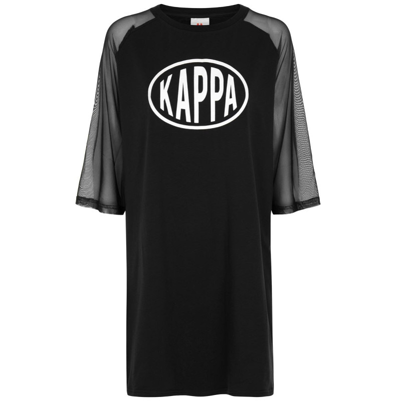 Kappa AUTHENTIC POP ELTAN 3116F1W Black-White