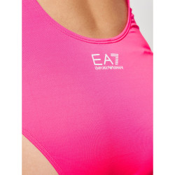 EA7  Bikini Donna Intero  con logo 911140  Pink Fluo