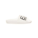 EA7 Ciabatte slider con maxi-logo XCP001 Bianco