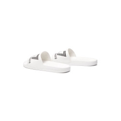 EA7 Ciabatte slider con maxi-logo XCP001 Bianco